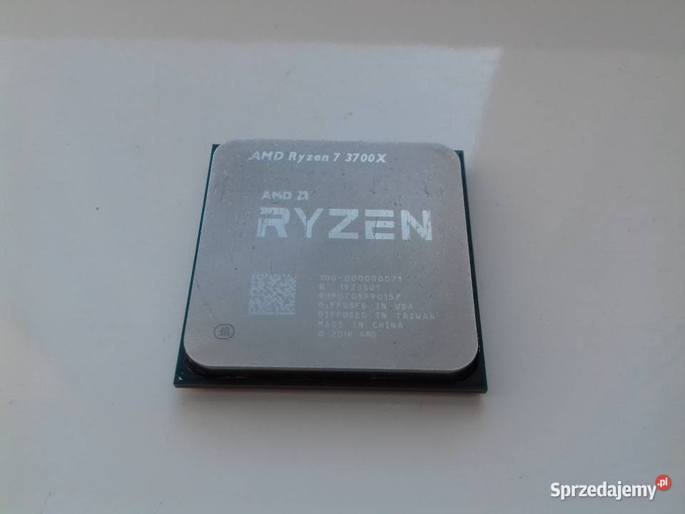 AMD Ryzen 7 3700X działa gdy zmniejszone Bydgoszcz sprzedam