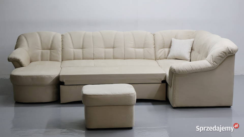 TAY Nowy NIEMIECKI narożnik U funkcja spania 83cm Poznań sprzedam