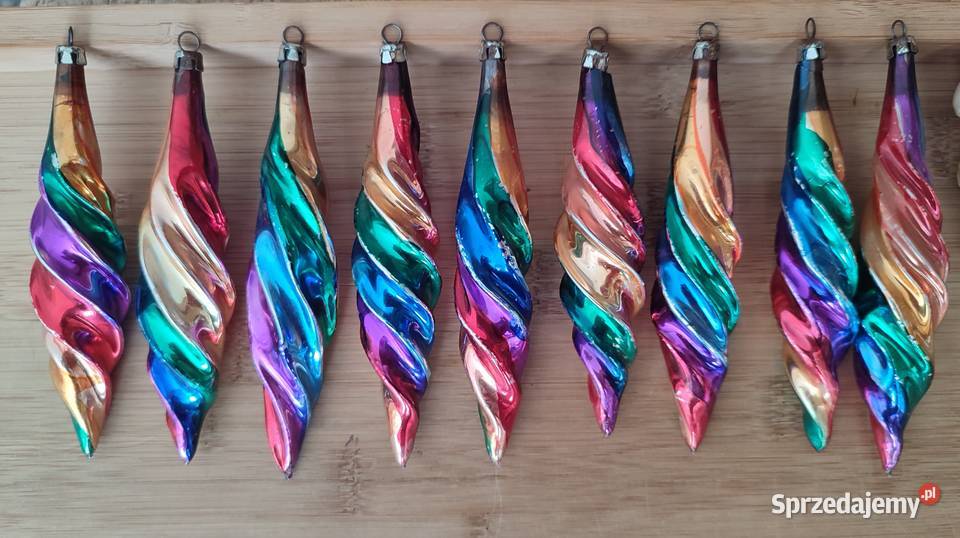 PRL świderki ozdoby choinkowe Białystok