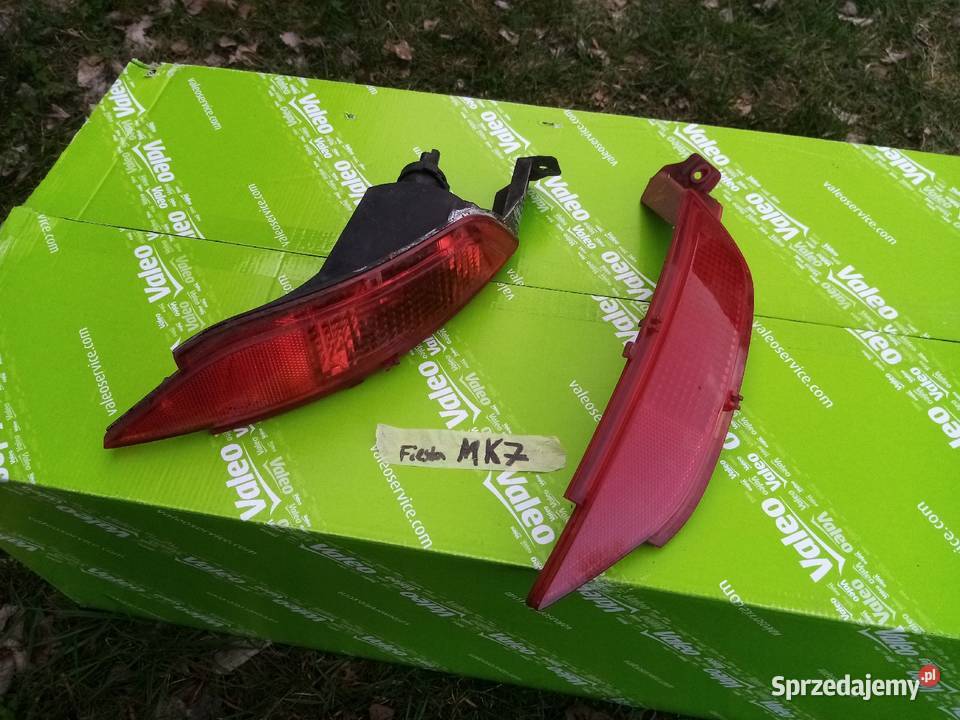 Lampy odblask tył w zderzak Ford Fiesta mk7 Oświetlenie Warka sprzedam