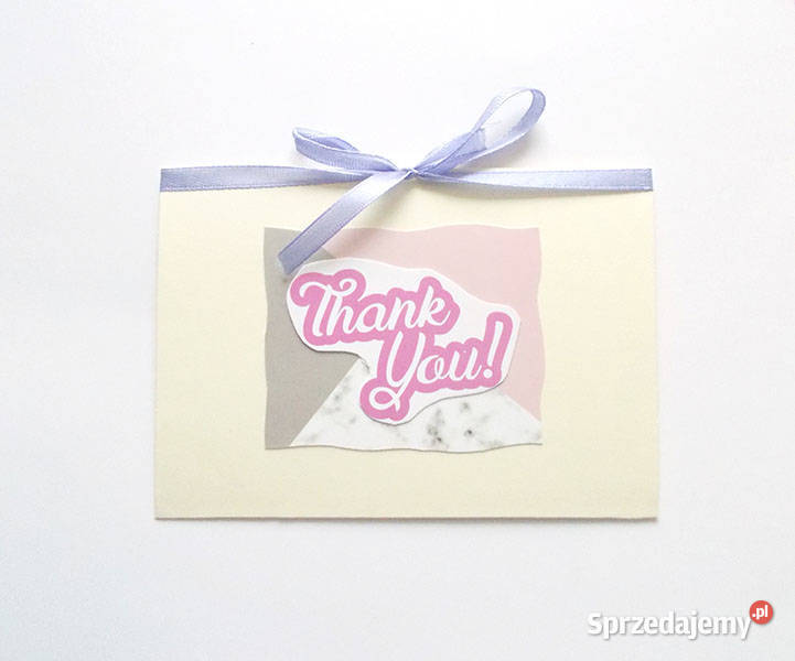 kartka dziękuję podziękowanie kartka thank you łódzkie