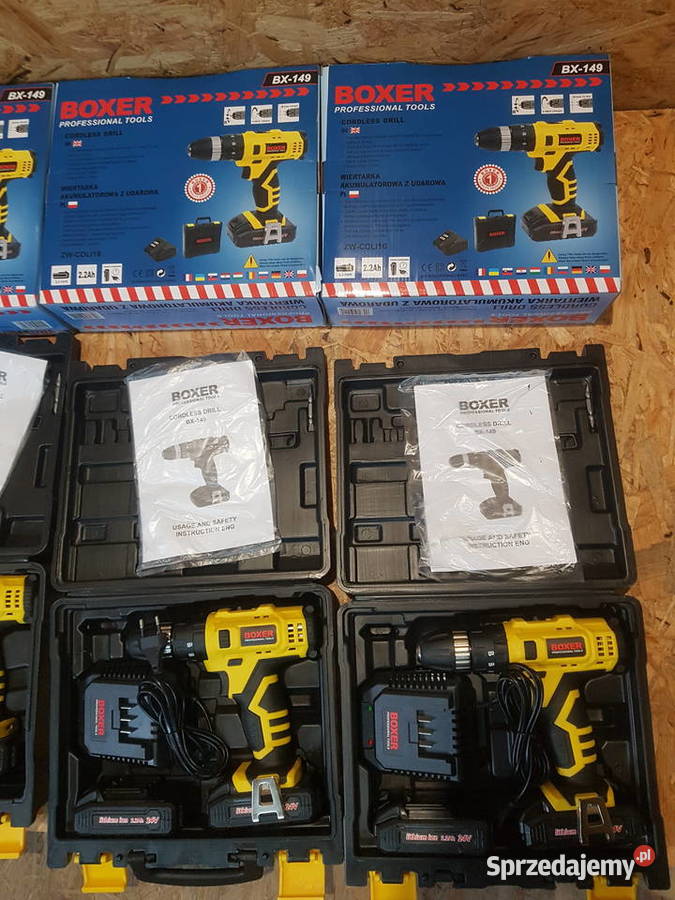 WIERTARKA WKRĘTARKA Z UDAREM 2xAKU 24V 22A Głogowa