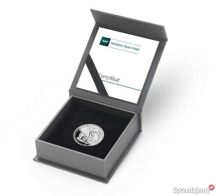 Moneta srebrna 10 2016 r Polska Reprezentacja Mosina sprzedam