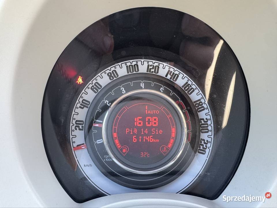 Fiat 500 12 automat wielkopolskie Konin