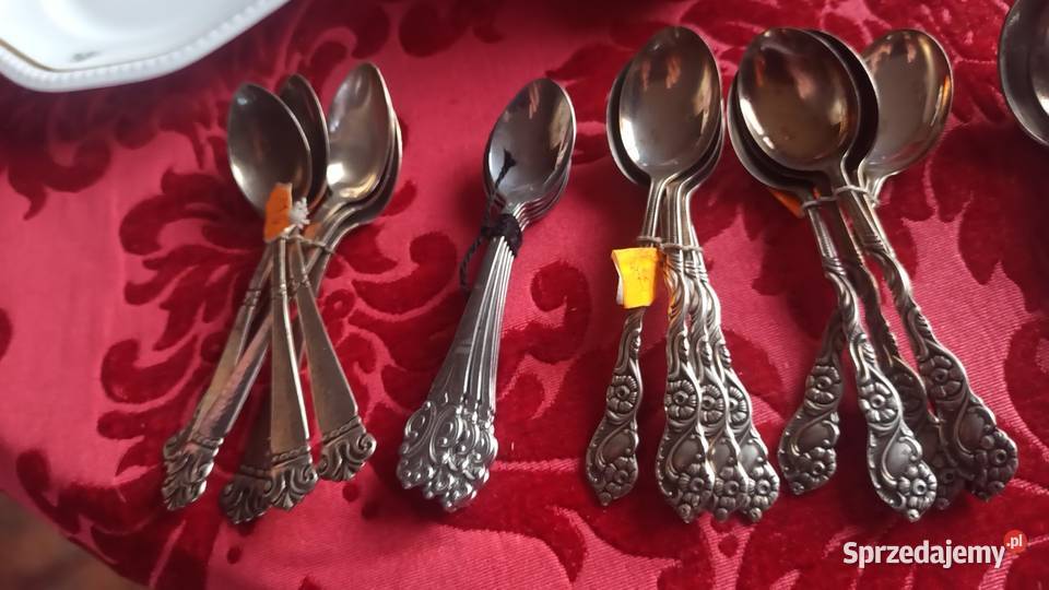 Platerowe łyżeczki widelczyki Nożyki Gdańsk