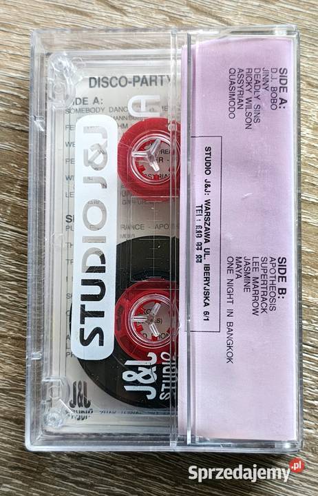 Kaseta Magnetofonowa Disco Party Hits vol2 Warszawa