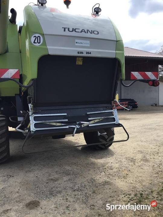 Kombajn Claas Tucano 450 opolskie Brzeg