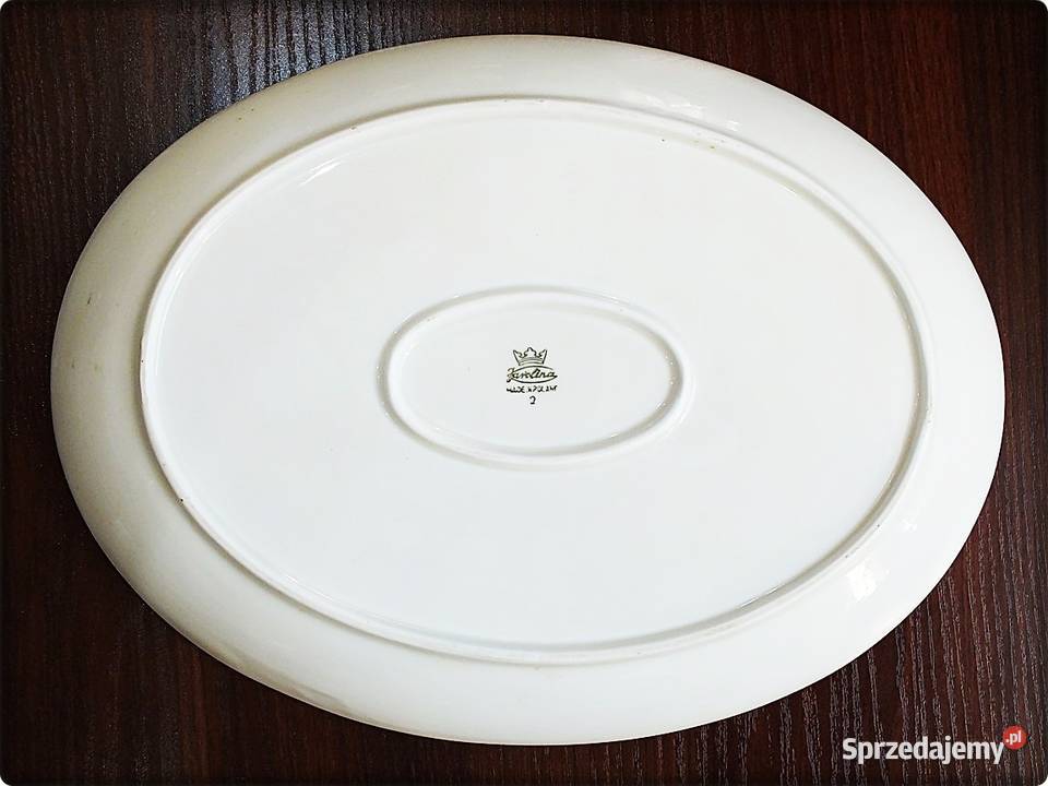 Duży Półmisek Talerz 3325 Karolina Porcelana Salaterki i półmiski Żary