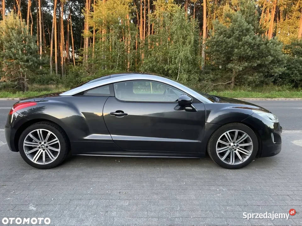 Peugeot rcz 16 benz 156 AUTOMAT Czarn nieuszkodzony Ostrów Wielkopolski sprzedam