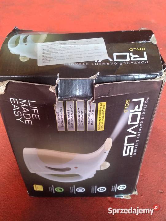 Parownica do ubrań ROVUS nowa 110 mocna wydajna śląskie Rybnik sprzedam