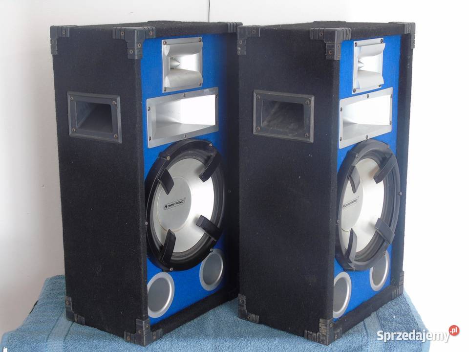 Kolumny estradowe Omnitronic 2x 300 wat sprawne Jasło