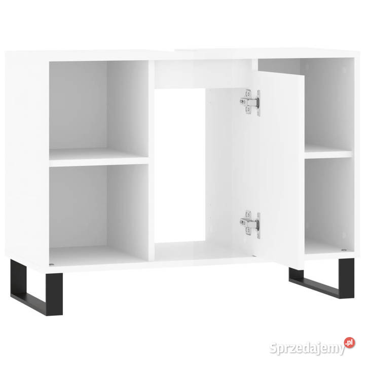 Szafka łazienkowa biała z połyskiem 80x33x60 sprzedam