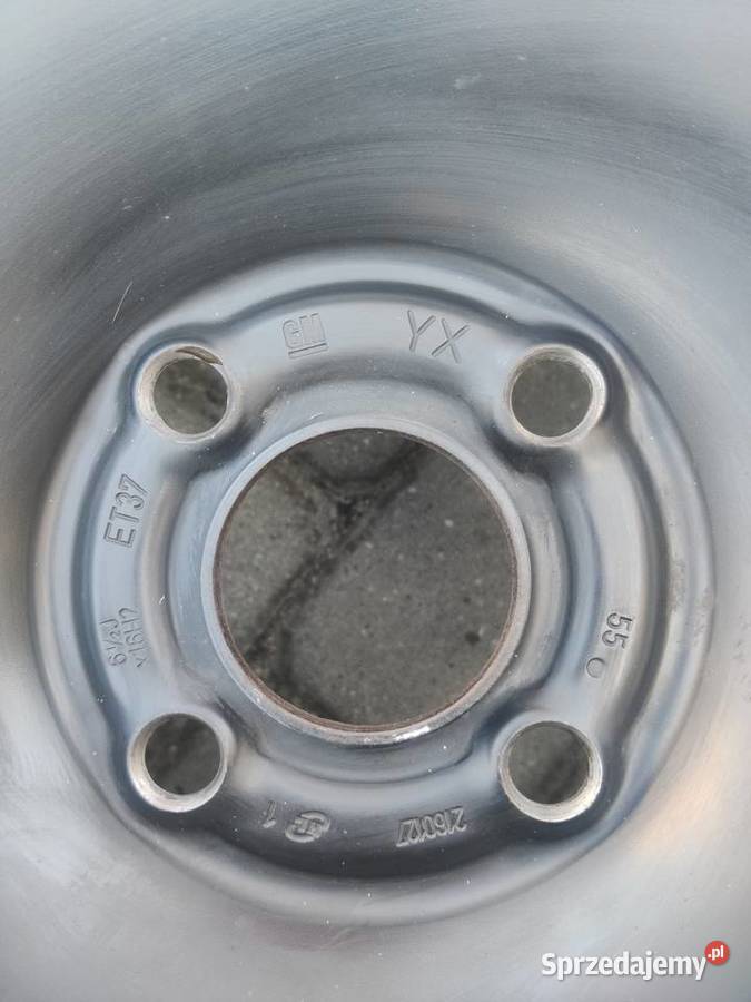 Felgi stalowe Opel Astra H 4X100 ET37 R16 Pawłów
