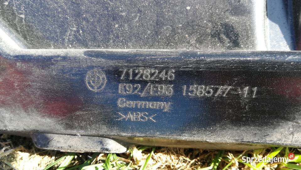 BMW E92 E93 Mocowanie ślizg zderzaka prawy lewy