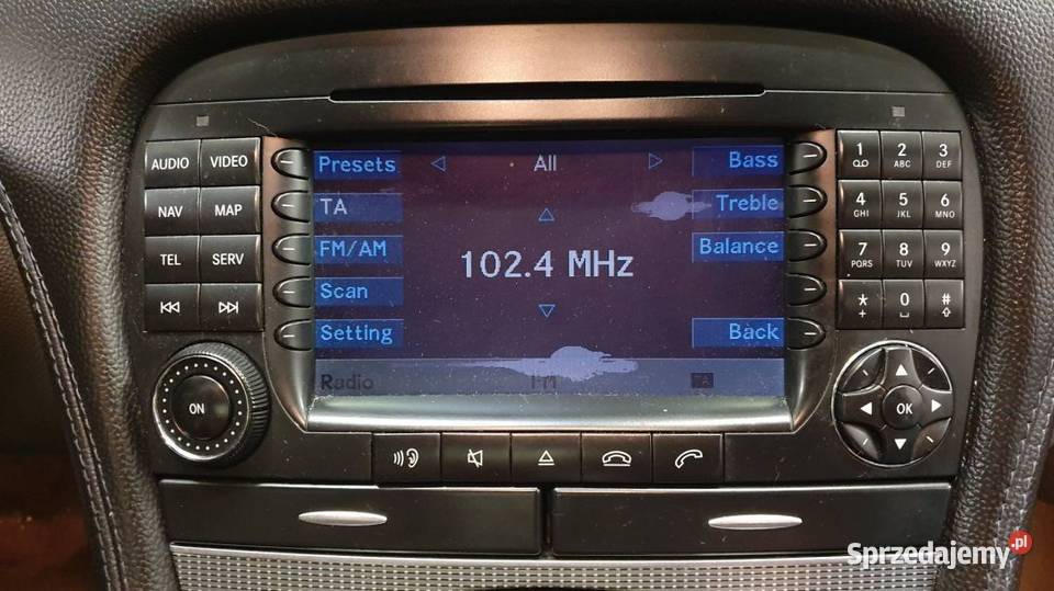 RADIO NAWIGACJA COMAND A2308204189 SL 350 R230 Lipno