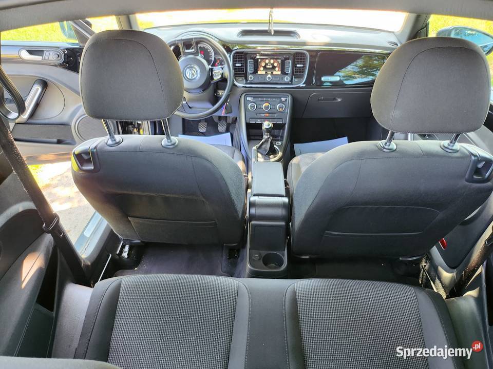 VW Beetle 20 tdi Design 140 Syberdach Czarny czujnik parkowania Ostrów Wielkopolski sprzedam