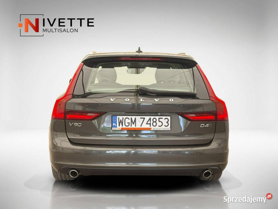 Volvo V90 20 D4190 AWD Momentum Skórzana czujnik zmierzchu Warszawa
