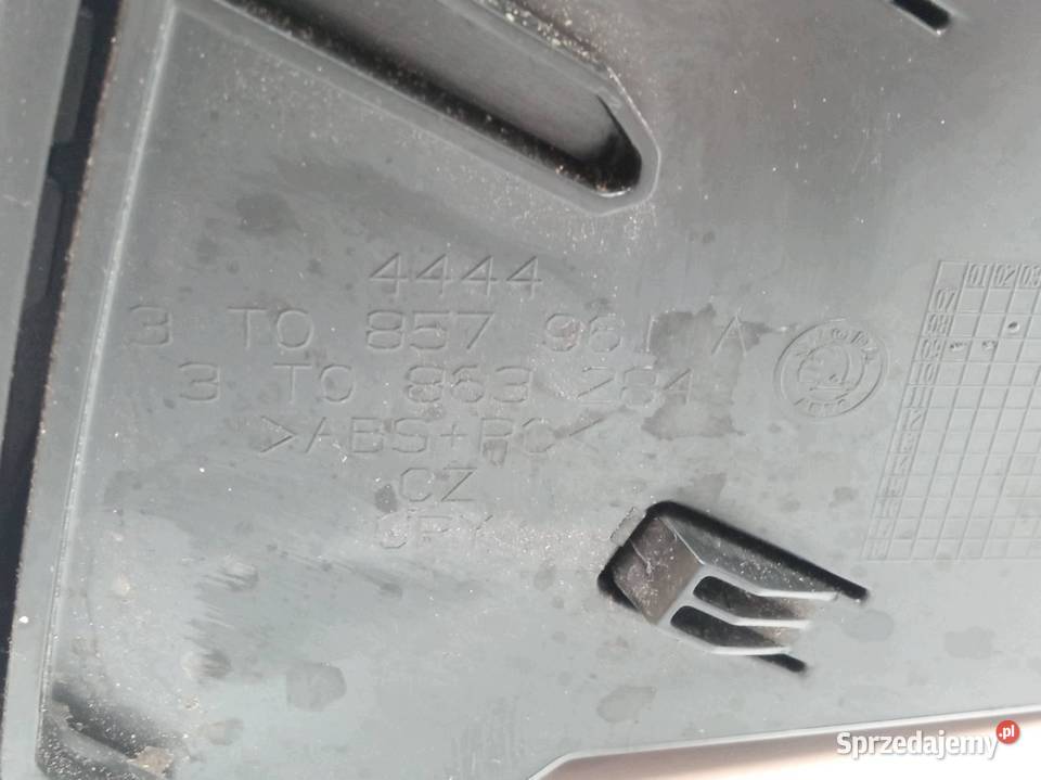SCHOWEK 3T0857961A Skoda Superb II 20082015