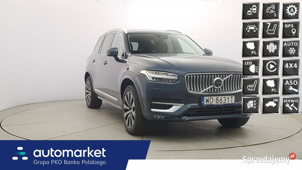 Volvo XC 90 B5 B AWD Plus Bright 7os Z Polskiego Warszawa