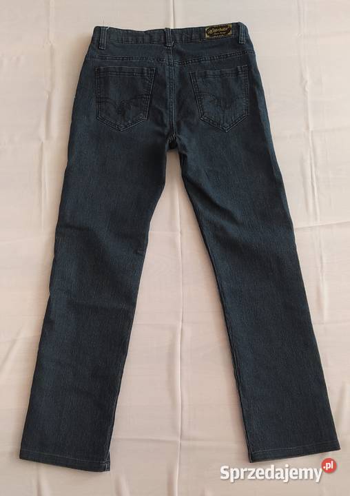 Spodnie damskie KOMBLEN granatowe Hajnówka