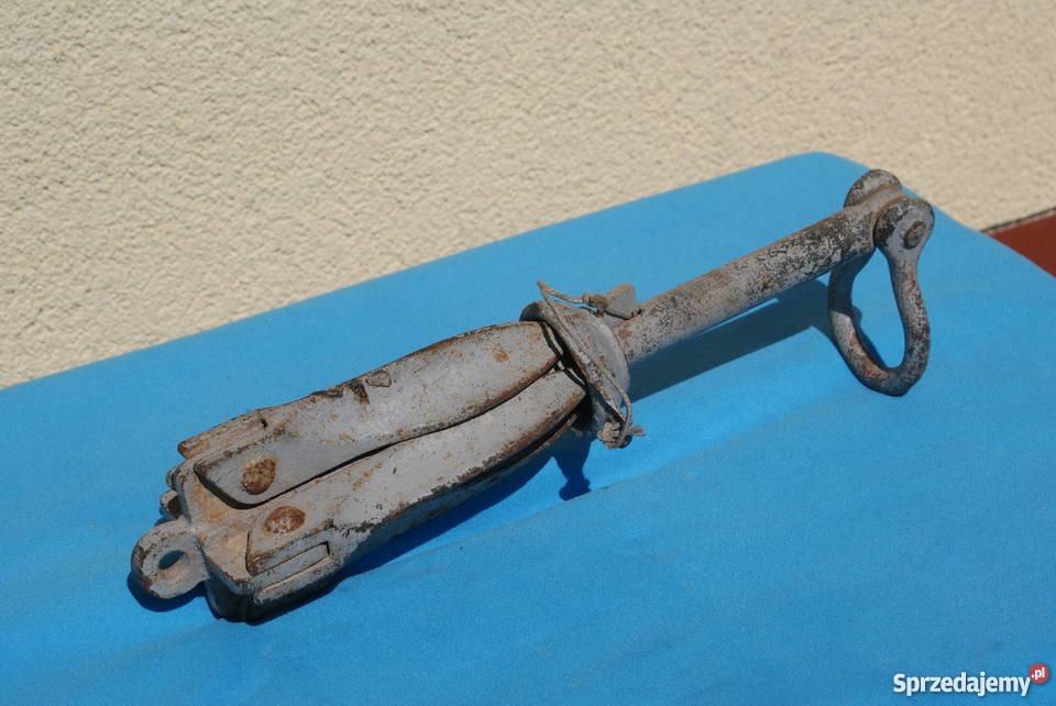 Marynistyka stara składana żeliwna kotwica Warszawa sprzedam