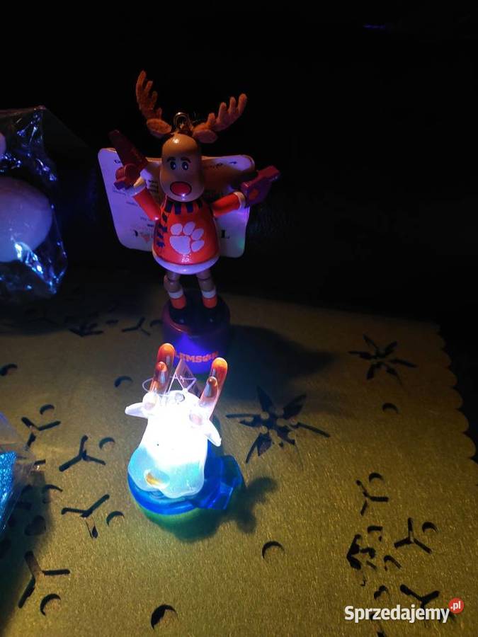 Zestaw ozdób świątecznych renifer bałwan choinka Wrocław