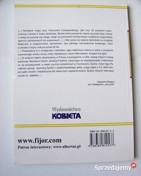 Pamiętnik z lat Okupacji Hitlerowskiej Rok wydania 2006 Łódź