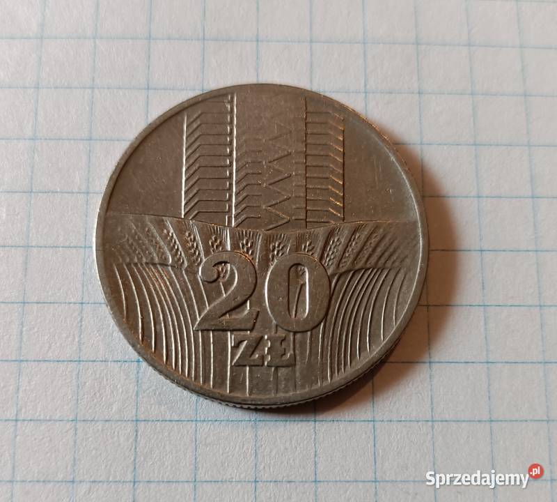 20 ZŁOTYCH 1974 POLSKA WIEŻOWIEC Piszczac