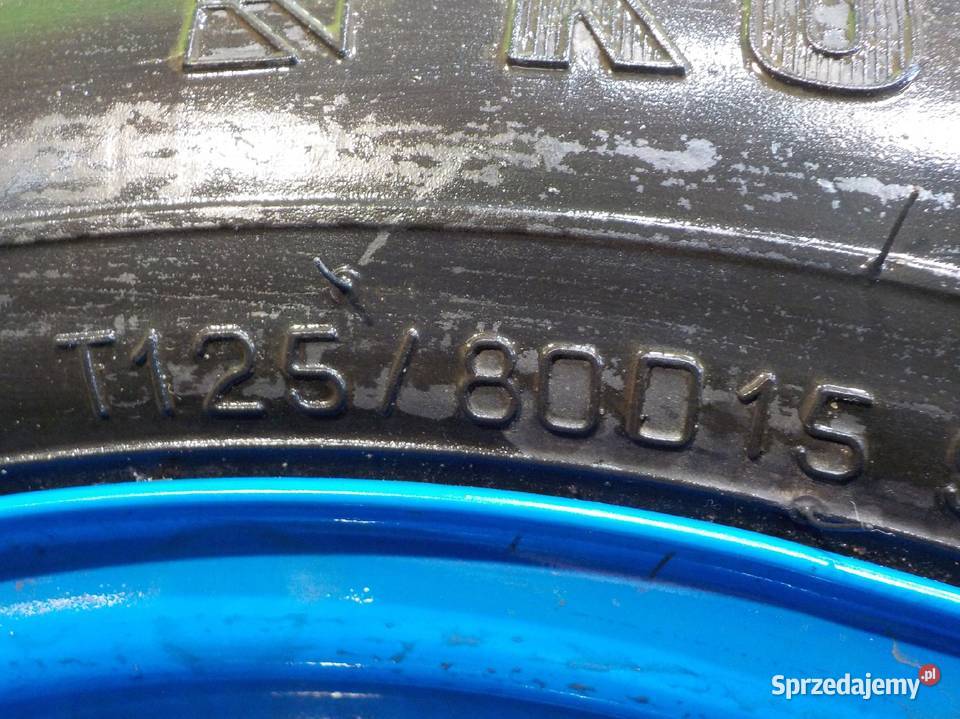 KIA PICANTO II kolo dojazdowe 1258015 4x100 Średnica 15"