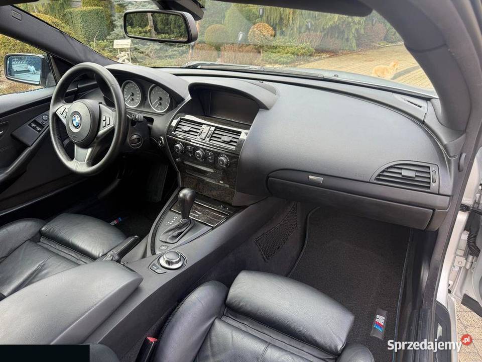 BMW Seria 6 630 i benzyna 258 2007r bezwypadkowy Krotoszyn sprzedam