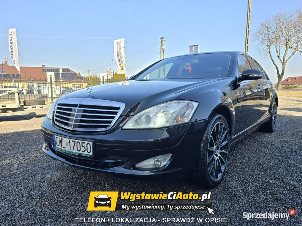 Mercedes S 500 50 V8 BenzynaLPG Telefon 782 418 czujnik zmierzchu Włocławek