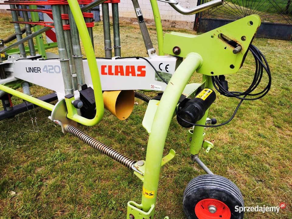 Zgrabiarka podgrabiarka CLAAS LINER420 nieuszkodzony Piotrków Trybunalski