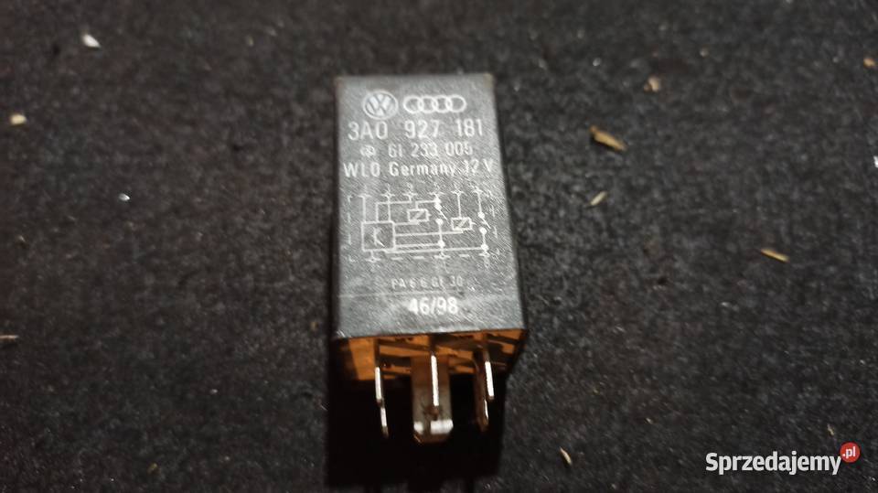 PRZEKAŹNIK 175 SKRZYNI BIEGÓW 3A0927181 AUDI VW Przekaźniki podkarpackie Dębica