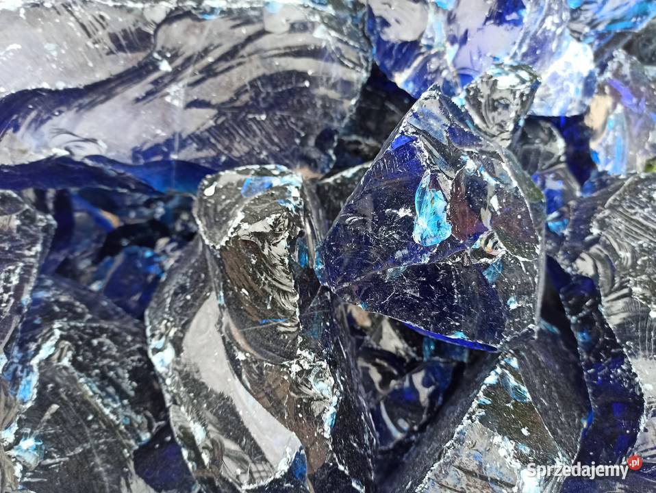 Bryły Szklane Kamień Szklany Kora Kamienna Białą Jaworzno