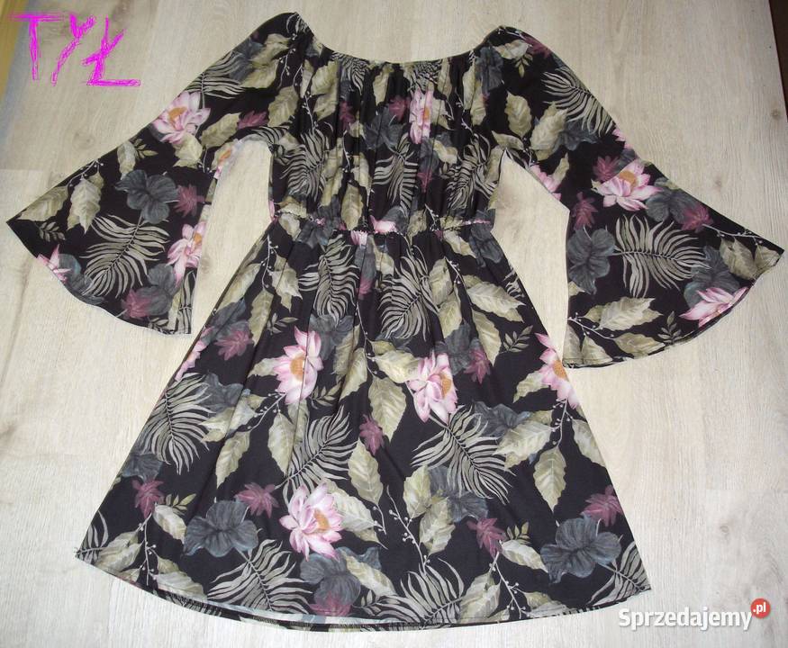 Letnia sukienka w kwiaty rozmiar uniwersalny Bochnia