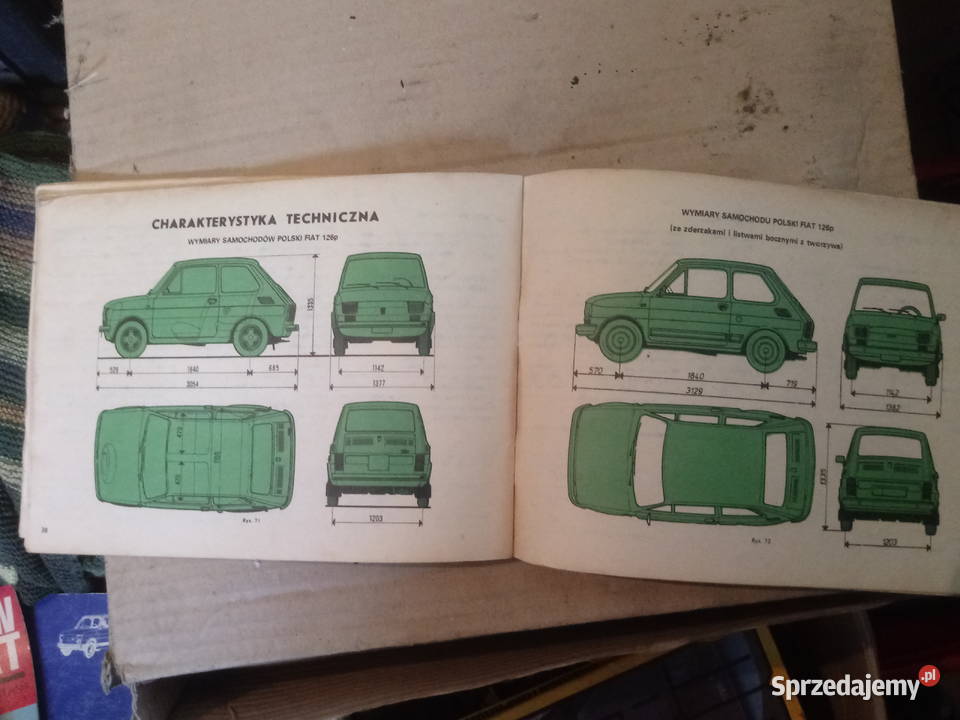 FIAT 126p instrukcja obsługi 1984 Rzeszów