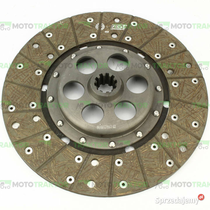 TARCZA SPRZĘGŁA MASSEY FERGUSON VOLVO 184542M91 Łążynek