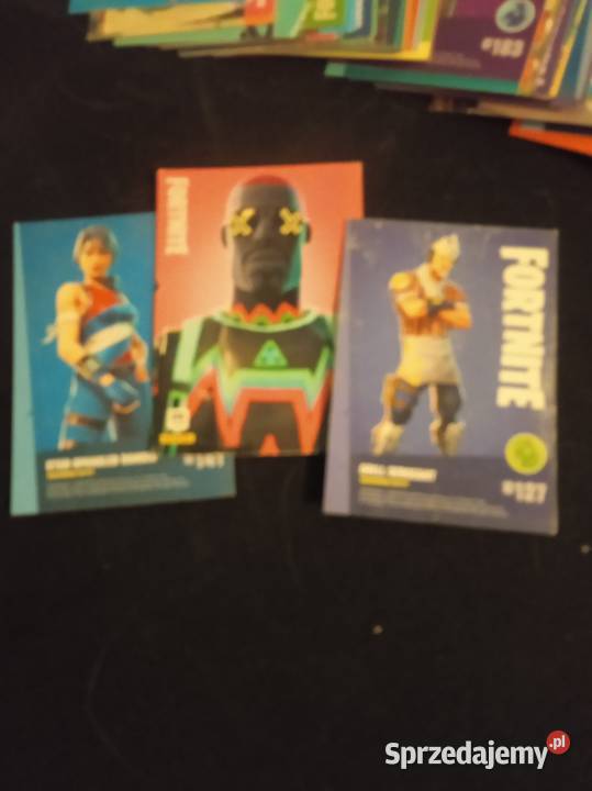 Kolekcja kart gry fortnite Pocztówki i karty telefoniczne Lublin