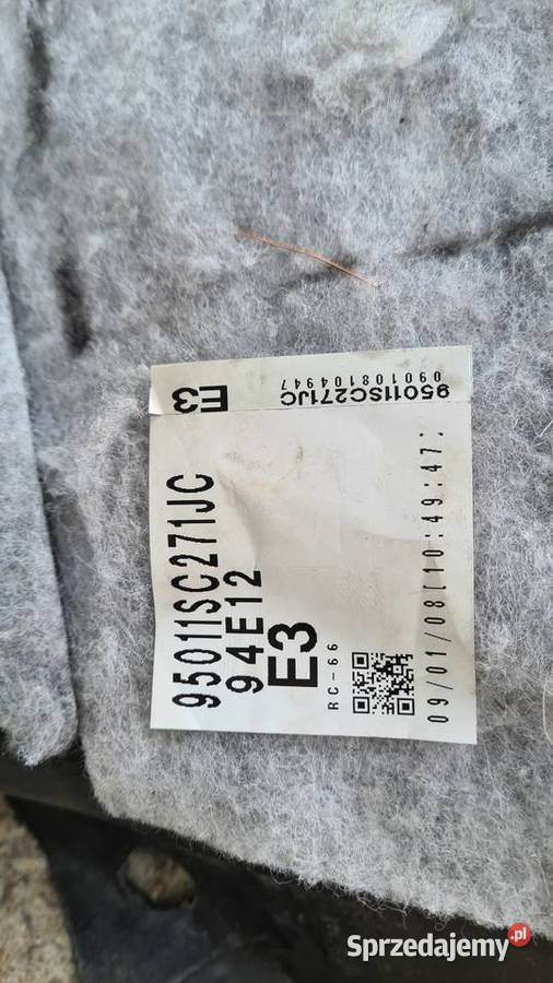 Subaru Forester 3 SH wykładzina podłogi wnętrza Legnica