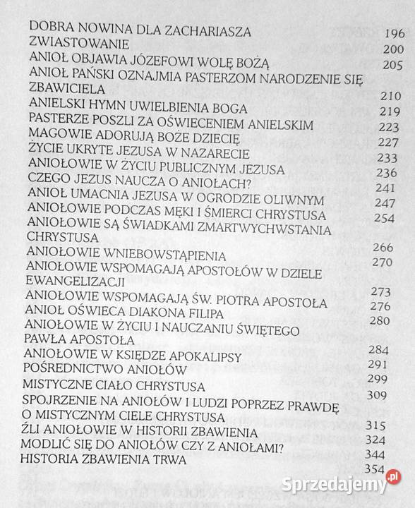 Aniołowie w historii zbawienia Marian Polak CSMA lubelskie