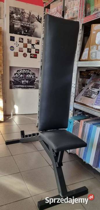 Ławka skos ujemy Nowa Sprzęt do ćwiczeń