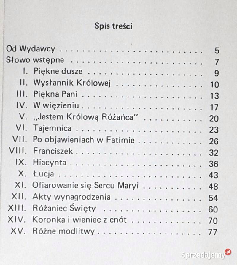 Tajemnica Fatimy H Jongen Chełm