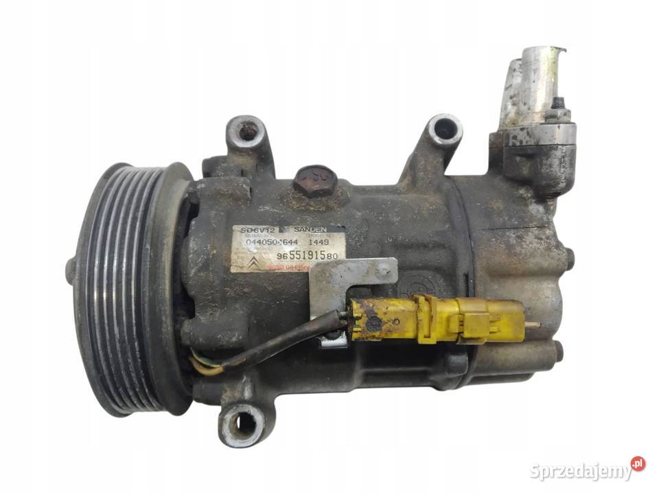 SPRĘŻARKA KLIMATYZACJI 9655191580 16 16V Citroen świętokrzyskie