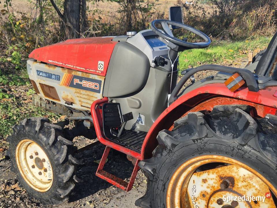 Traktorek traktor YANMAR F220D 22 44 Wspomaganie Małuszyn
