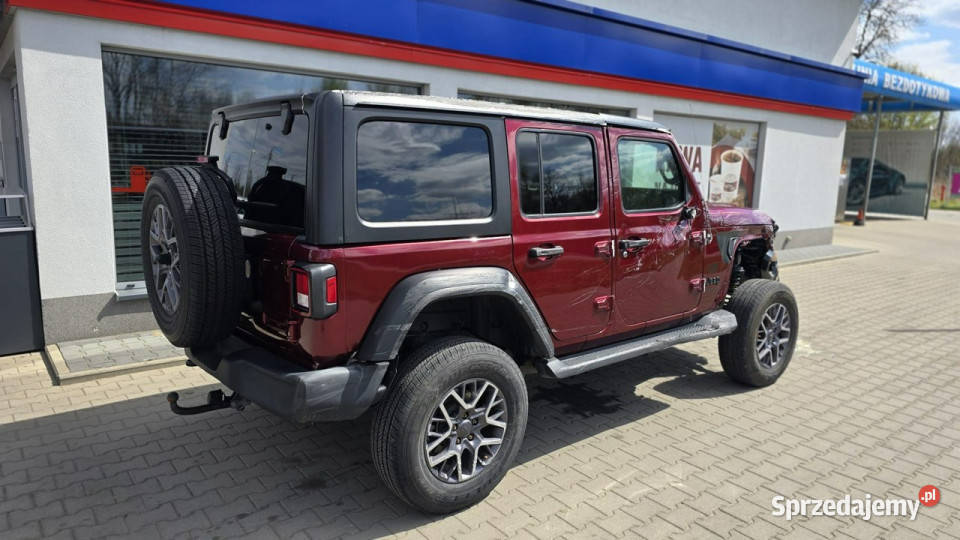 Jeep Wrangler Wrangler 36 B 80th Anniversary Fak uszkodzony Jeep Karczew