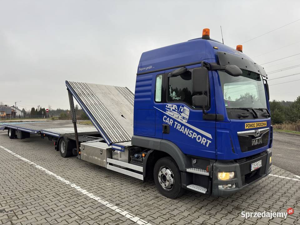 Man Tgl 8250 FVG 45 pojazdów Pomoc Drogowa elektryczne szyby Ostrowiec Świętokrzyski