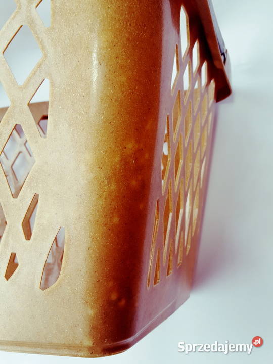 Koszyk Sklepowy ECO 33 litry drewno plastik Warszawa sprzedam