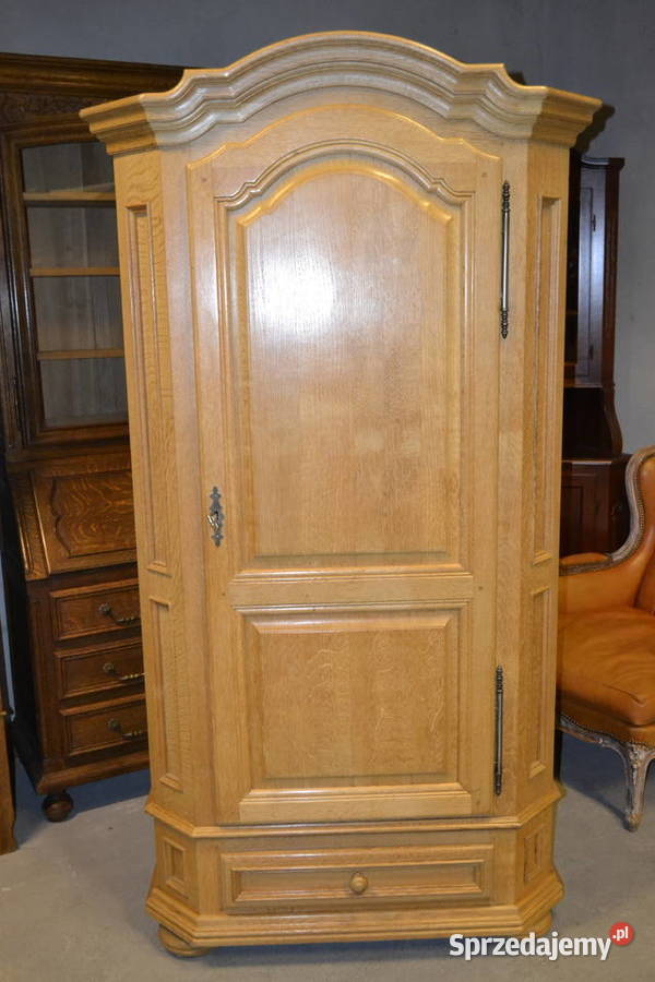 szafa stylowa lity dąb jasna Będzin