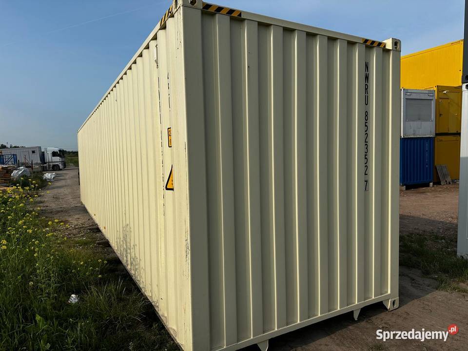 KONTENER MORSKI 40 HC ONE WAY