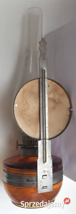 Stara PRLowska lampa naftowa produkcji polskiej Łódź
